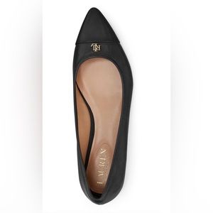 Ralph lauren flats black leather size 11